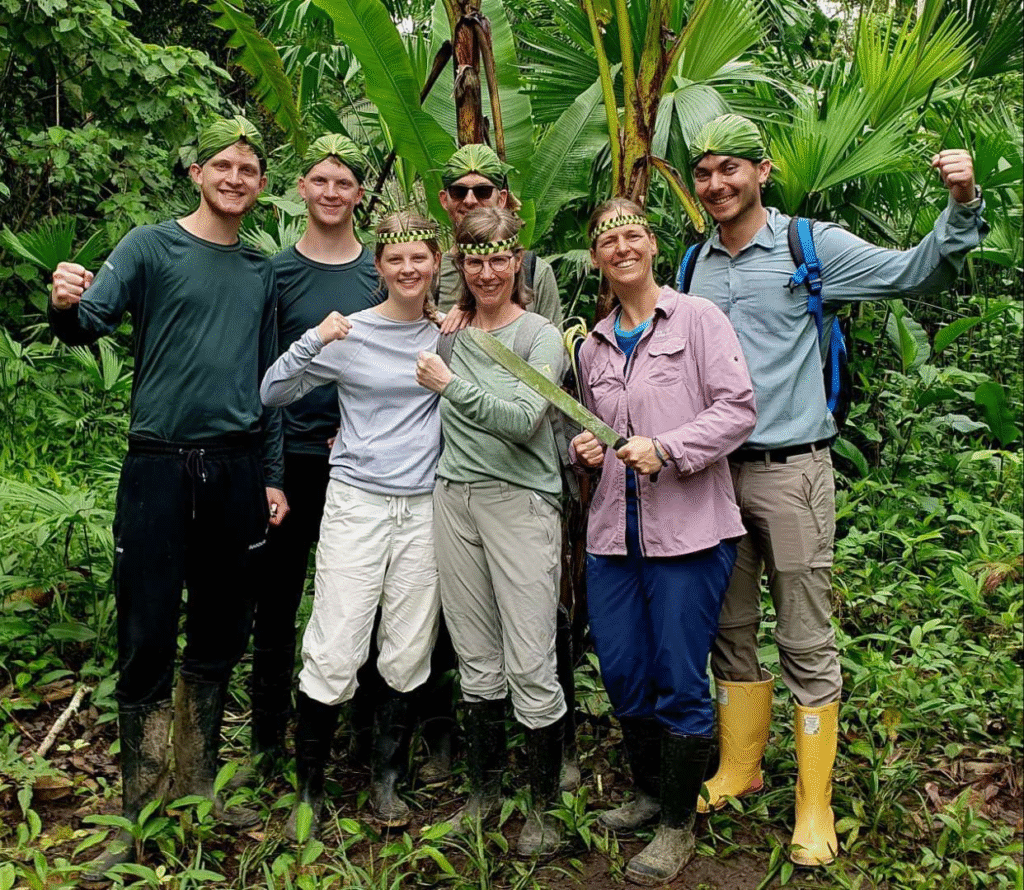 group in the green yarina lodge