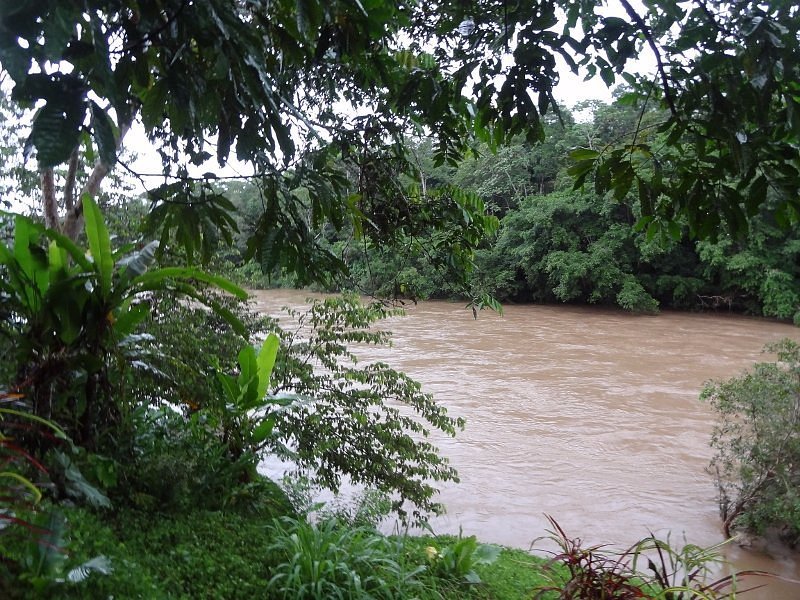 high-river-after-night