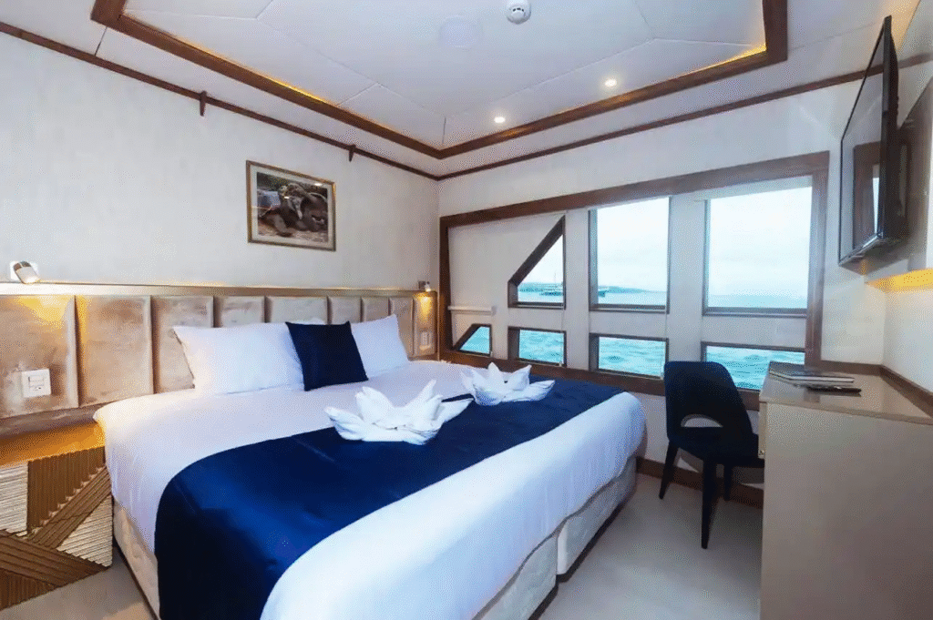 tiburon-explorer-main-deck-cabin - double-bed-3